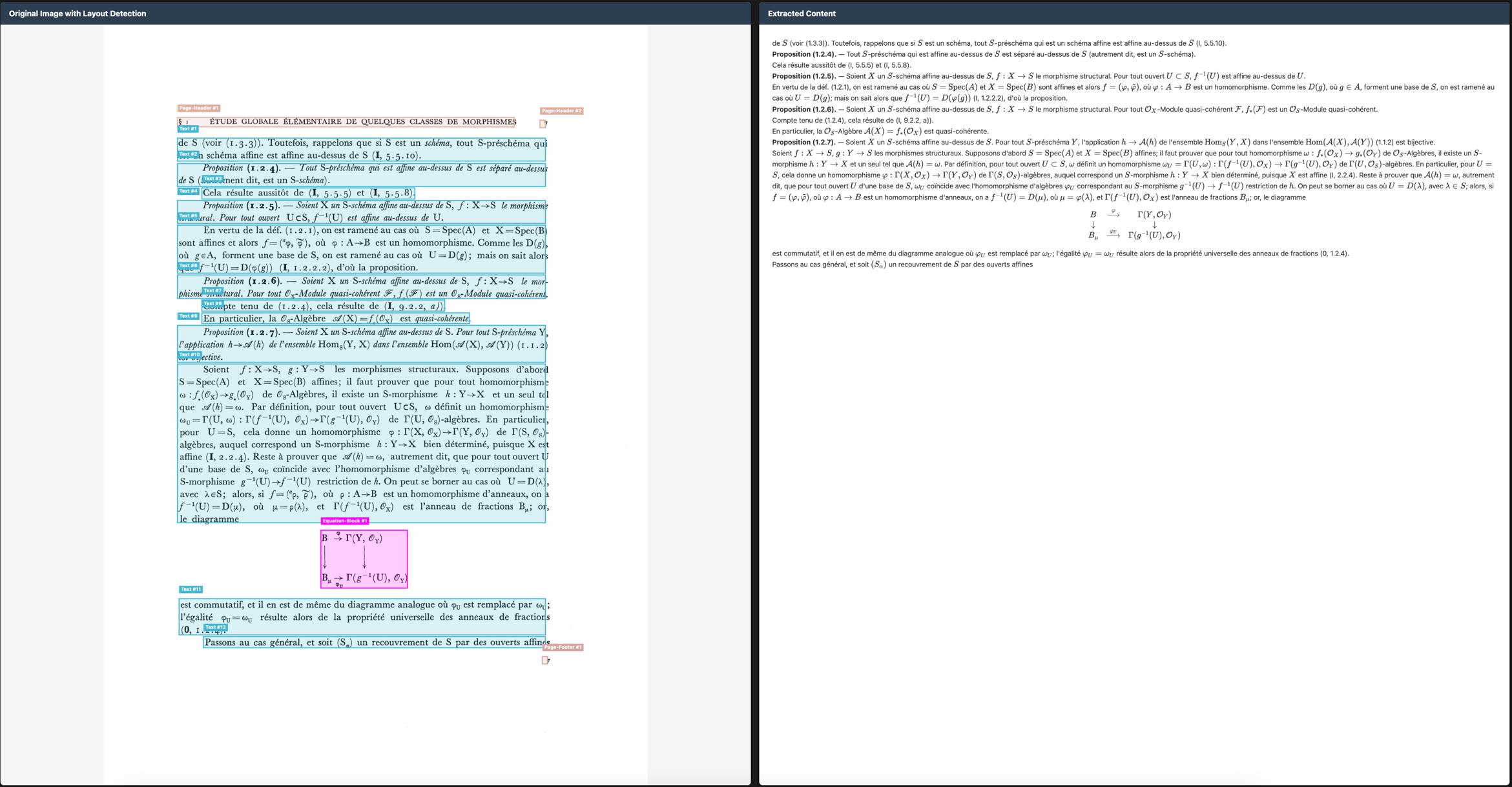 Math OCR example