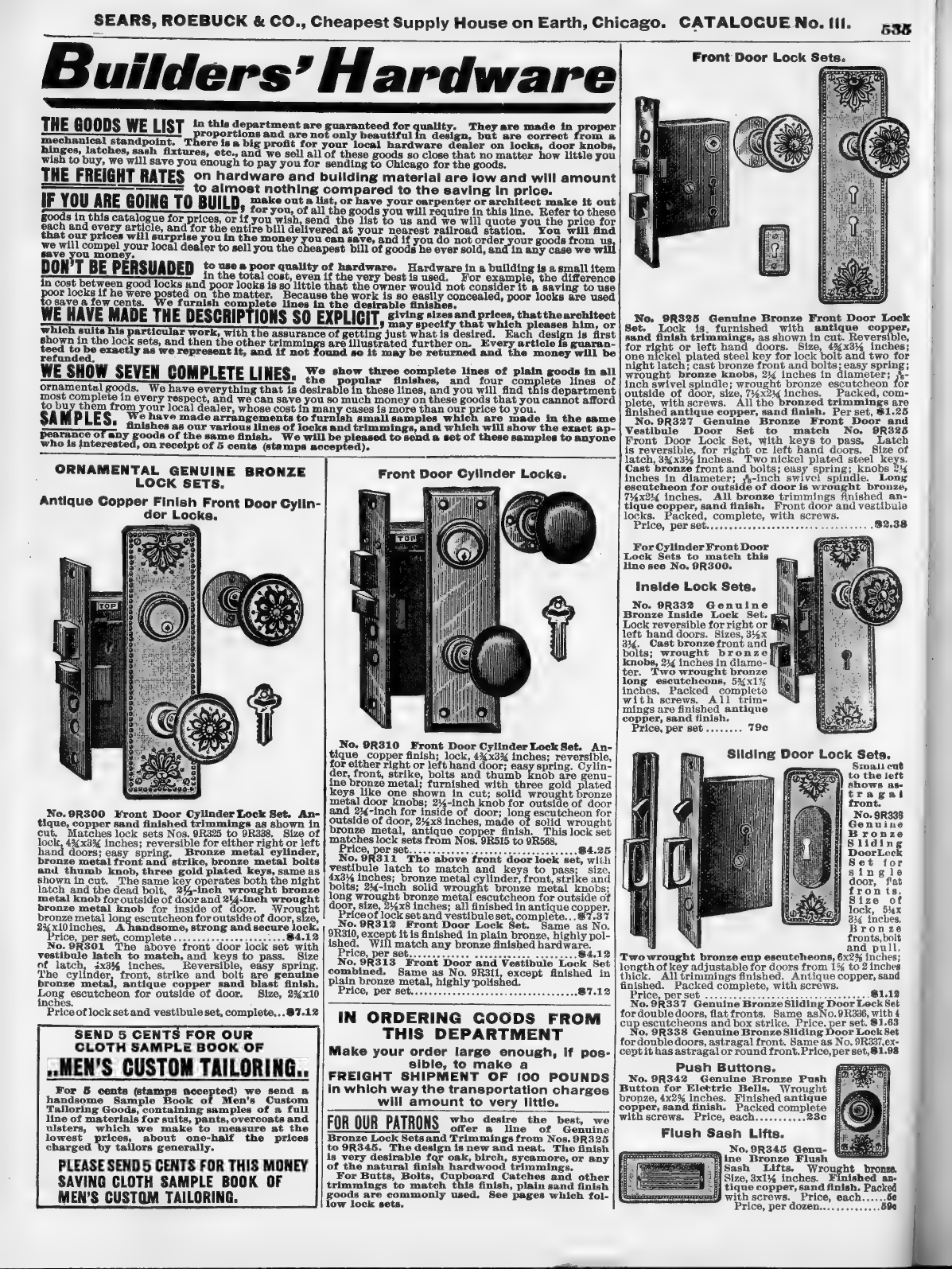 Sears Catalogue · 1902 — public domain scan